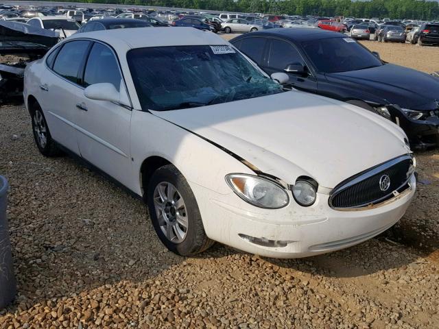 2G4WC552161232530 - 2006 BUICK LACROSSE C WHITE photo 1