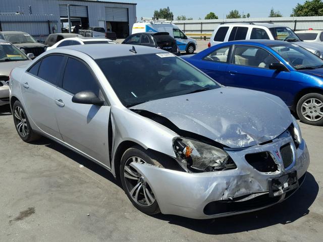 1G2ZH57N084297097 - 2008 PONTIAC G6 GT SILVER photo 1