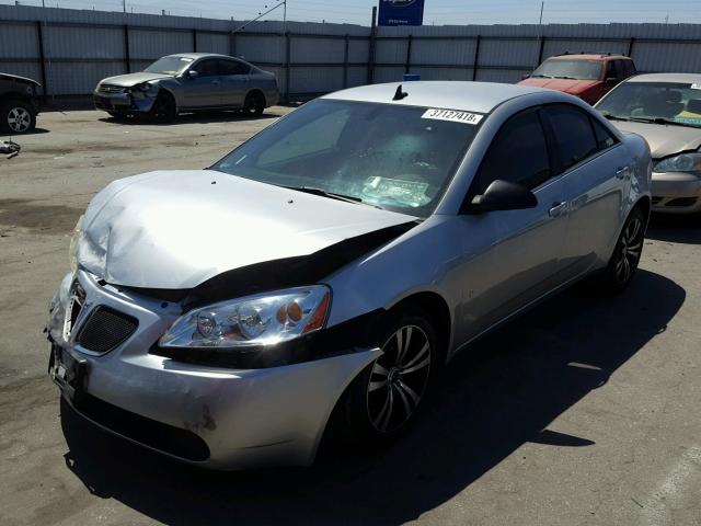 1G2ZH57N084297097 - 2008 PONTIAC G6 GT SILVER photo 2