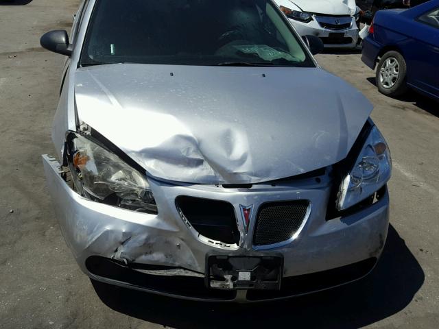 1G2ZH57N084297097 - 2008 PONTIAC G6 GT SILVER photo 9