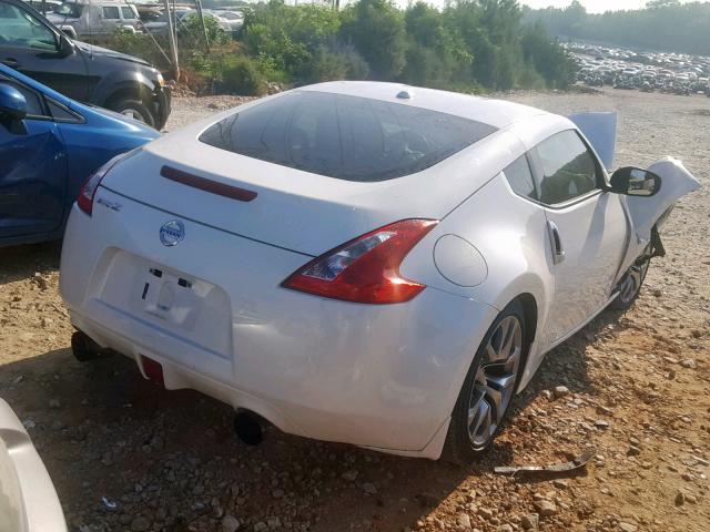 JN1AZ4EH4EM635662 - 2014 NISSAN 370Z BASE WHITE photo 4