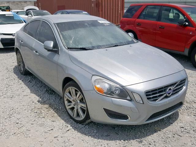 YV1902FH0C2056782 - 2012 VOLVO S60 T6 SILVER photo 1