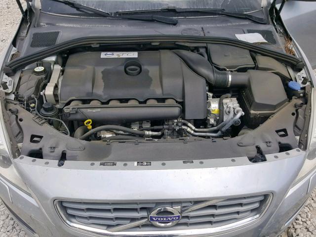 YV1902FH0C2056782 - 2012 VOLVO S60 T6 SILVER photo 7