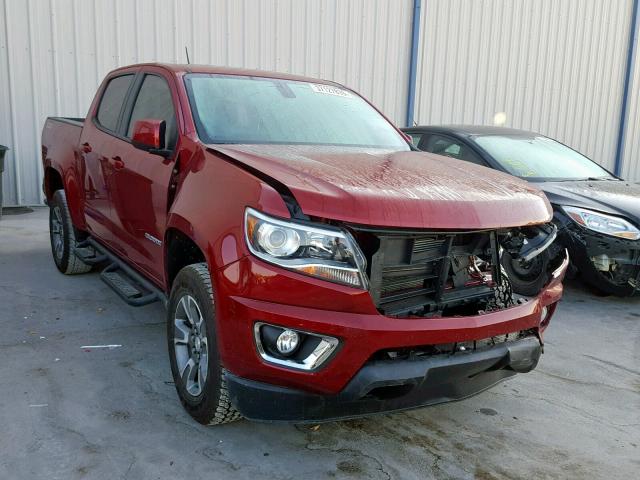 1GCGSDEAXJ1237396 - 2018 CHEVROLET COLORADO Z RED photo 1