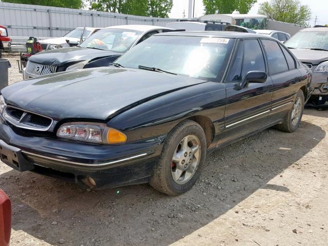 1G2HX52K6VH272186 - 1997 PONTIAC BONNEVILLE BLACK photo 2