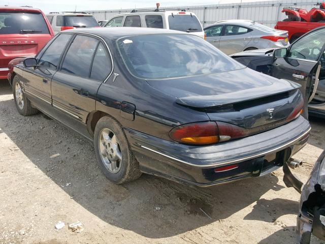 1G2HX52K6VH272186 - 1997 PONTIAC BONNEVILLE BLACK photo 3