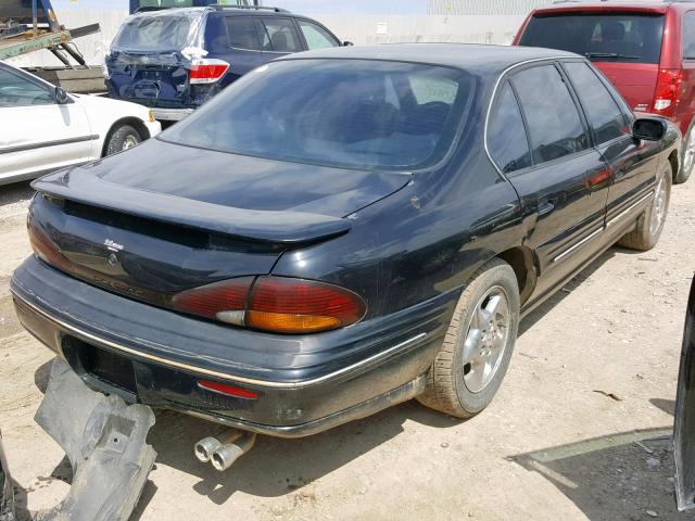 1G2HX52K6VH272186 - 1997 PONTIAC BONNEVILLE BLACK photo 4