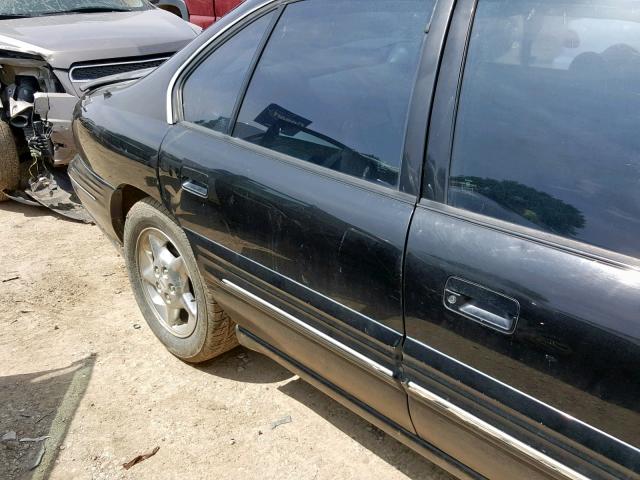 1G2HX52K6VH272186 - 1997 PONTIAC BONNEVILLE BLACK photo 9