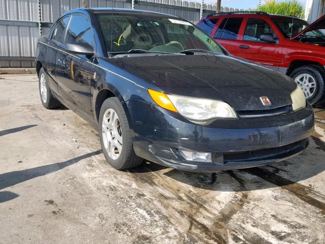 1G8AW12F93Z200587 - 2003 SATURN ION LEVEL BLACK photo 1