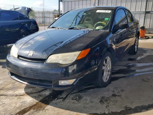 1G8AW12F93Z200587 - 2003 SATURN ION LEVEL BLACK photo 2