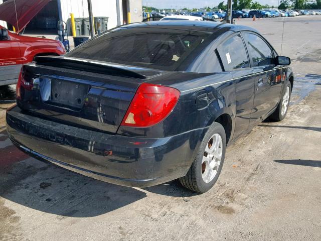 1G8AW12F93Z200587 - 2003 SATURN ION LEVEL BLACK photo 4