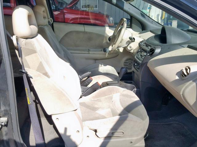 1G8AW12F93Z200587 - 2003 SATURN ION LEVEL BLACK photo 5