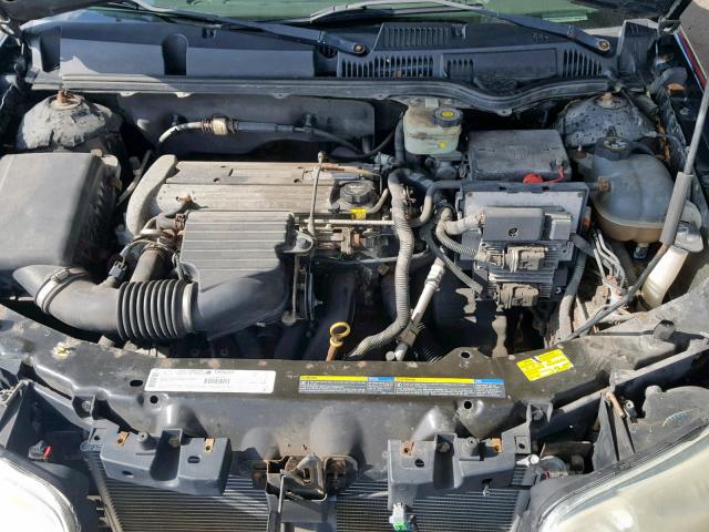 1G8AW12F93Z200587 - 2003 SATURN ION LEVEL BLACK photo 7