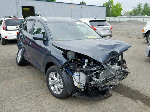 KM8J3CA44KU882313 - 2019 HYUNDAI TUCSON LIM BLUE photo 1