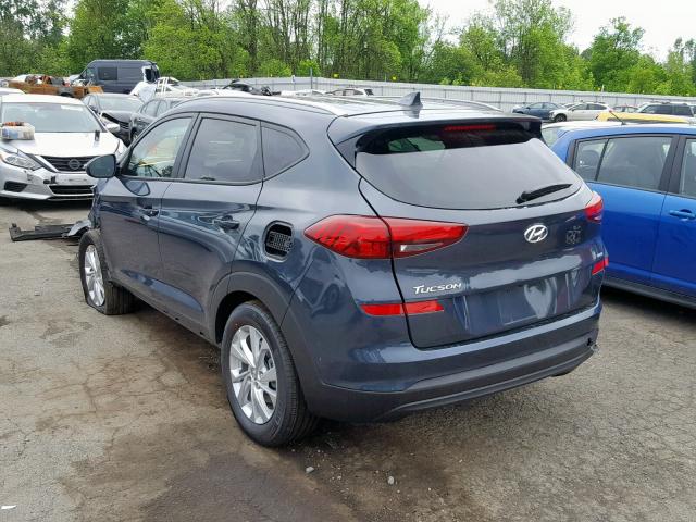 KM8J3CA44KU882313 - 2019 HYUNDAI TUCSON LIM BLUE photo 3