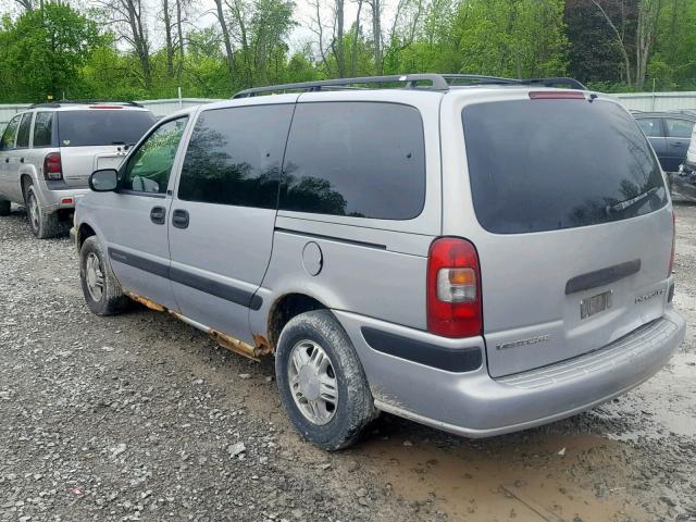 1GNDX03E4XD312028 - 1999 CHEVROLET VENTURE SILVER photo 3