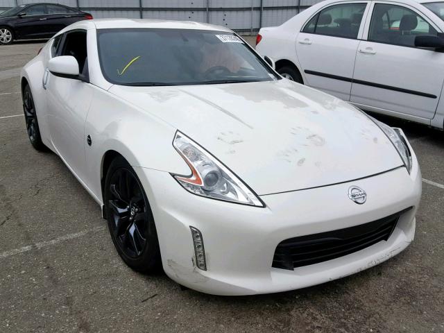 JN1AZ4EH0FM440160 - 2015 NISSAN 370Z BASE WHITE photo 1