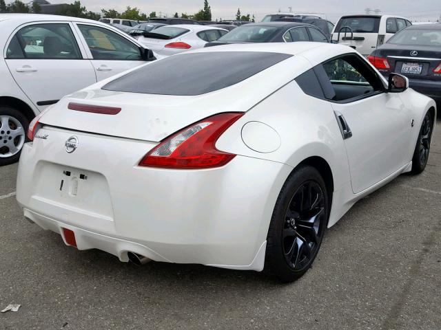 JN1AZ4EH0FM440160 - 2015 NISSAN 370Z BASE WHITE photo 4