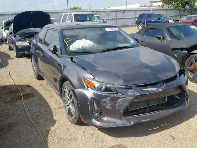 JTKJF5C73GJ023665 - 2016 TOYOTA SCION TC GRAY photo 1