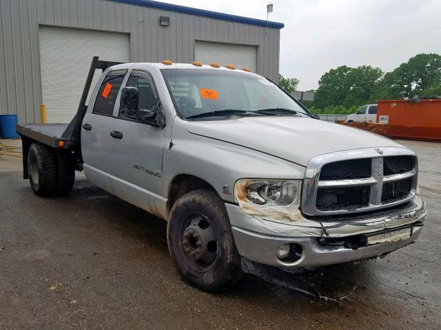 3D6WR48C75G847987 - 2005 DODGE RAM 3500 S GRAY photo 1