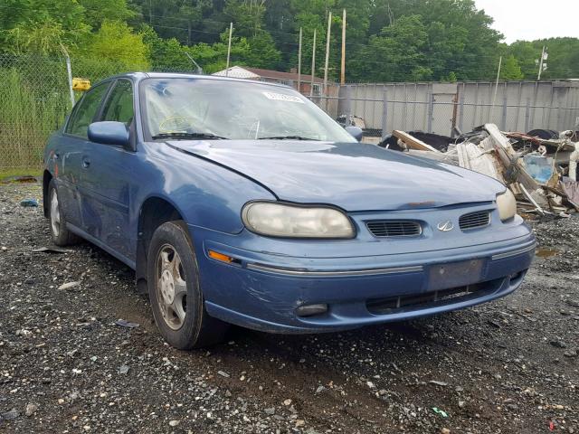 1G3NG52J1X6334789 - 1999 OLDSMOBILE CUTLASS GL BLUE photo 1