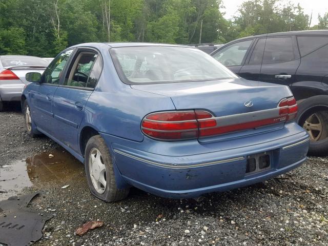 1G3NG52J1X6334789 - 1999 OLDSMOBILE CUTLASS GL BLUE photo 3