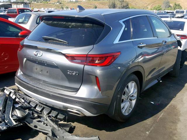 3PCAJ5M15KF106515 - 2019 INFINITI QX50 ESSEN GRAY photo 4