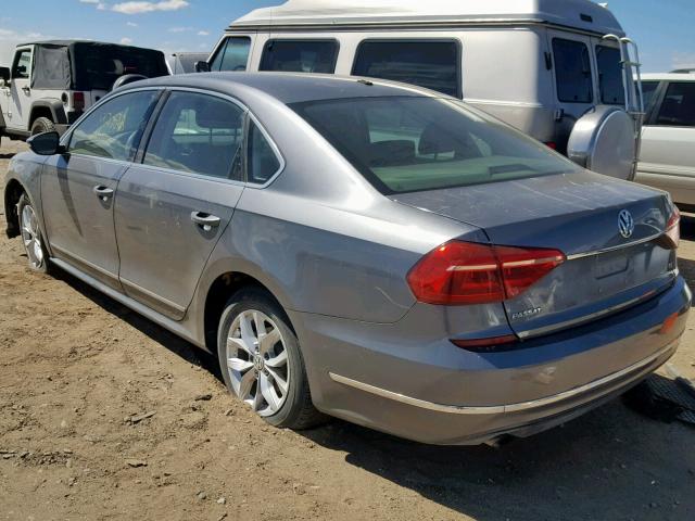 1VWAT7A37GC018451 - 2016 VOLKSWAGEN PASSAT S GRAY photo 3