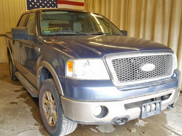 1FTPW14526FA06395 - 2006 FORD F150 SUPER BLUE photo 1