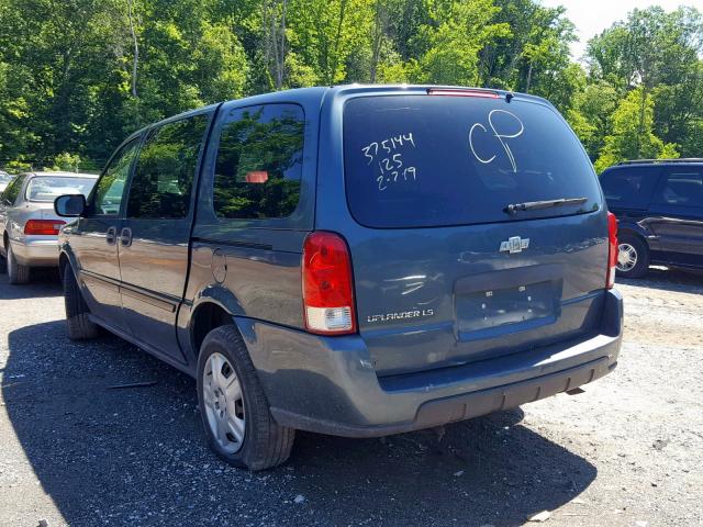 1GNDV23L26D248246 - 2006 CHEVROLET UPLANDER L 蓝色 照片 3