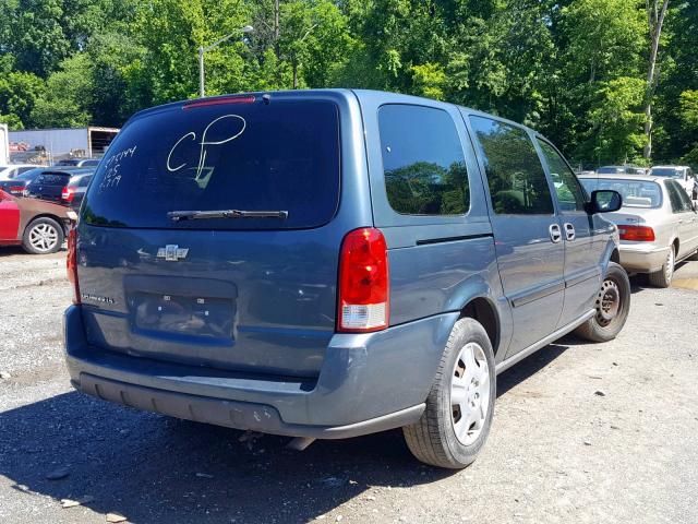 1GNDV23L26D248246 - 2006 CHEVROLET UPLANDER L 蓝色 照片 4