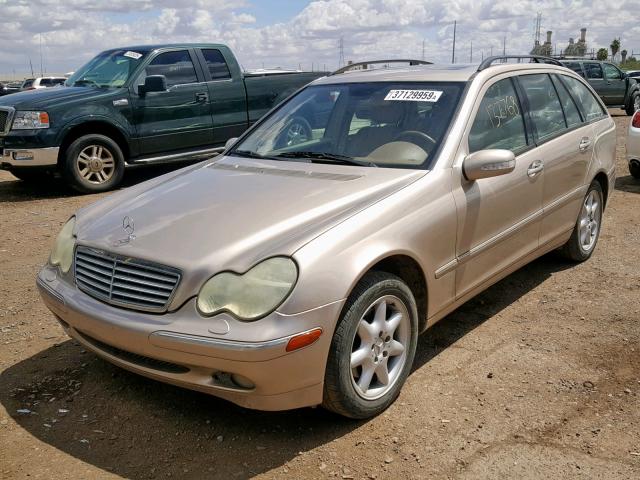 WDBRH64J02F200364 - 2002 MERCEDES-BENZ C 320 GOLD photo 2