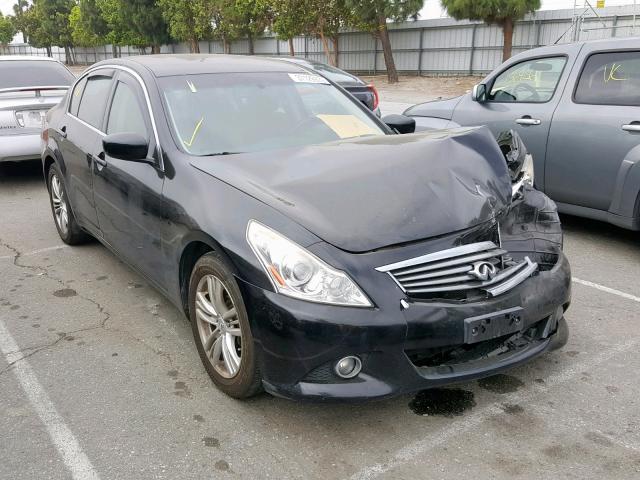 JN1DV6AP7BM600692 - 2011 INFINITI G25 BASE BLACK photo 1