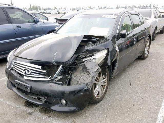 JN1DV6AP7BM600692 - 2011 INFINITI G25 BASE BLACK photo 2