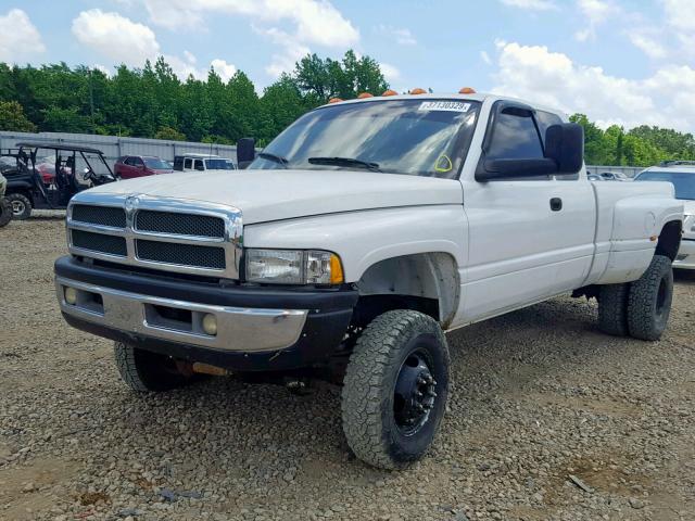 3B7KF23602M233606 - 2002 DODGE RAM 2500 WHITE photo 2