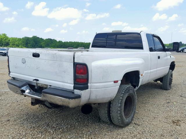 3B7KF23602M233606 - 2002 DODGE RAM 2500 WHITE photo 4