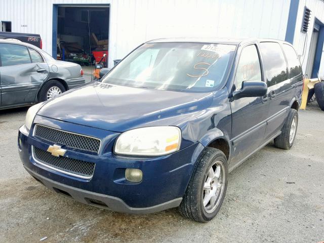 1GNDV23187D122263 - 2007 CHEVROLET UPLANDER L BLUE photo 2