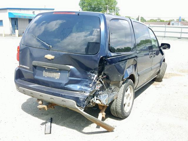 1GNDV23187D122263 - 2007 CHEVROLET UPLANDER L BLUE photo 4