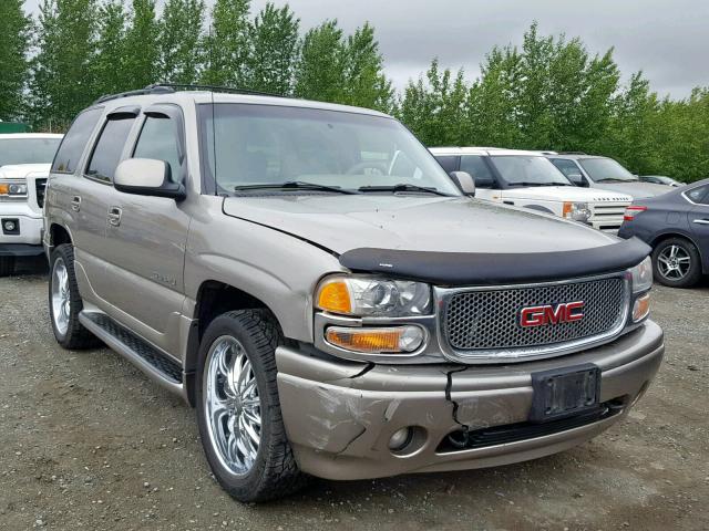 1GKEK63U51J233194 - 2001 GMC DENALI BEIGE photo 1