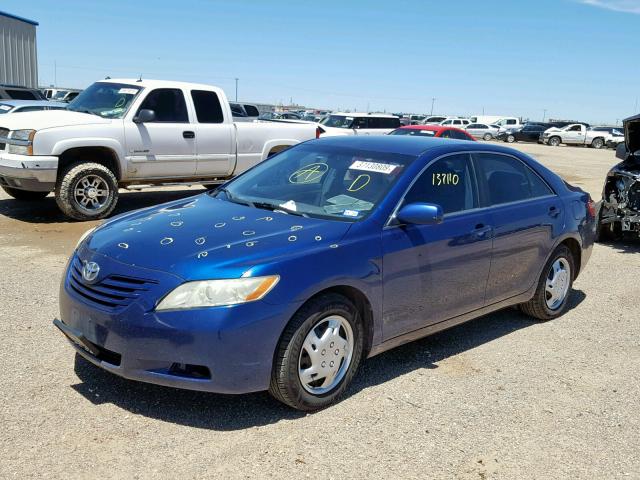 4T1BE46K17U137313 - 2007 TOYOTA CAMRY NEW BLUE photo 2