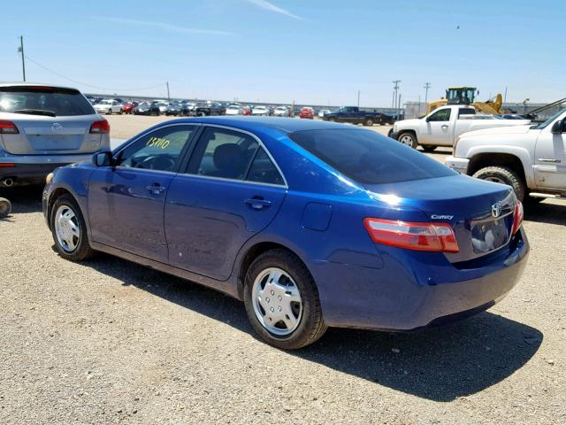 4T1BE46K17U137313 - 2007 TOYOTA CAMRY NEW BLUE photo 3