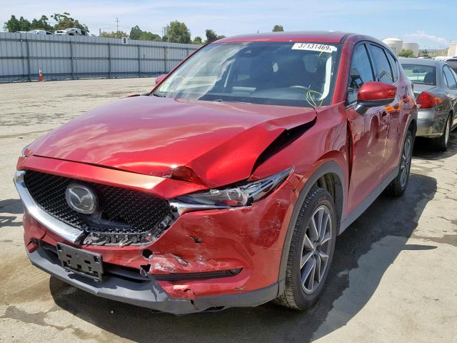 JM3KFBDM8J0337752 - 2018 MAZDA CX-5 GRAND RED photo 2