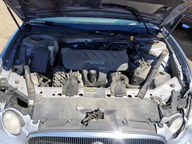 2G4WC532251221764 - 2005 BUICK LACROSSE C SILVER photo 7