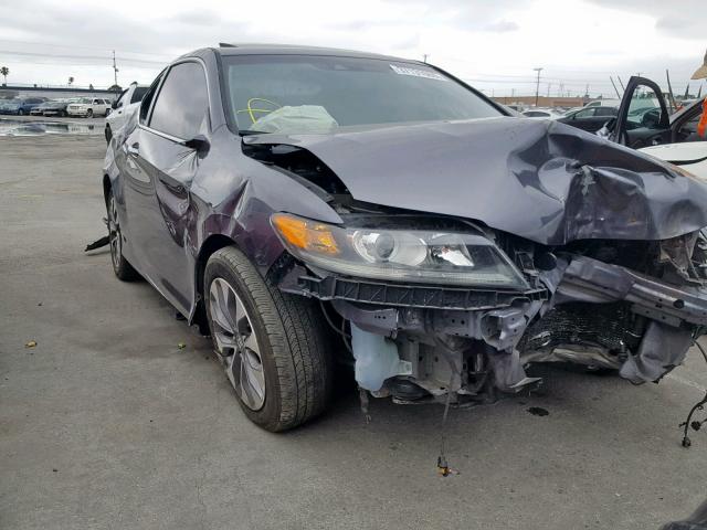 1HGCT1B89DA019290 - 2013 HONDA ACCORD EXL GRAY photo 1