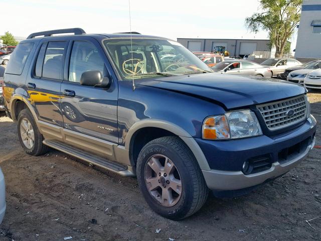 1FMZU64K25UA82884 - 2005 FORD EXPLORER E BLUE photo 1