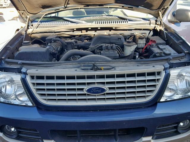 1FMZU64K25UA82884 - 2005 FORD EXPLORER E BLUE photo 7