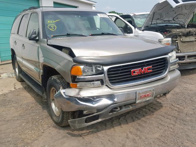 1GKEK13V52J304603 - 2002 GMC YUKON SILVER photo 1