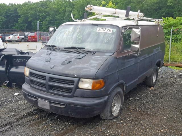 2B7HB11X6XK525524 - 1999 DODGE RAM VAN B1 BROWN photo 2