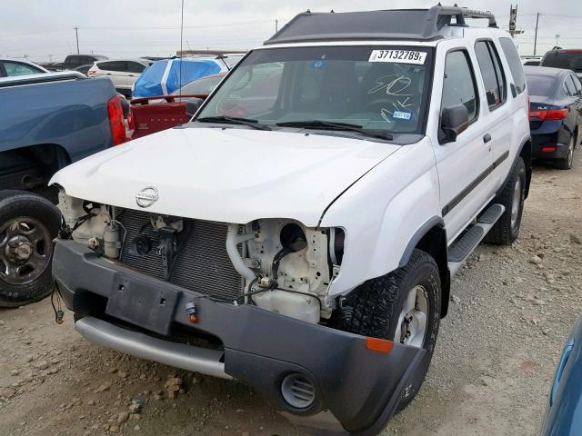 5N1ED28T22C526230 - 2002 NISSAN XTERRA XE WHITE photo 2