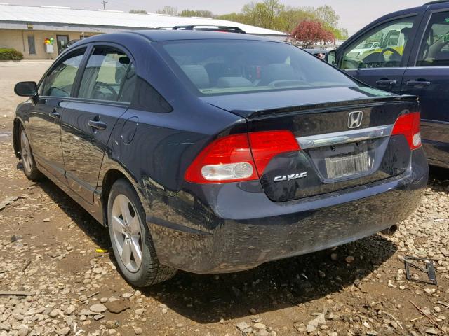 19XFA1F62BE015781 - 2011 HONDA CIVIC LX-S أسود صورة 3